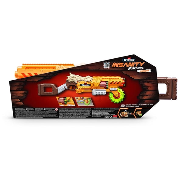 XSHOT Insanity HorrorFire Doomsday by Zuru with 16 Darts, Air