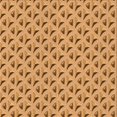 thumbnail image 1 of Ahgly Tapis de Zone Carré Orange Transitionnel Lavable en Machine, 4 Pieds Carré, 1 of 7