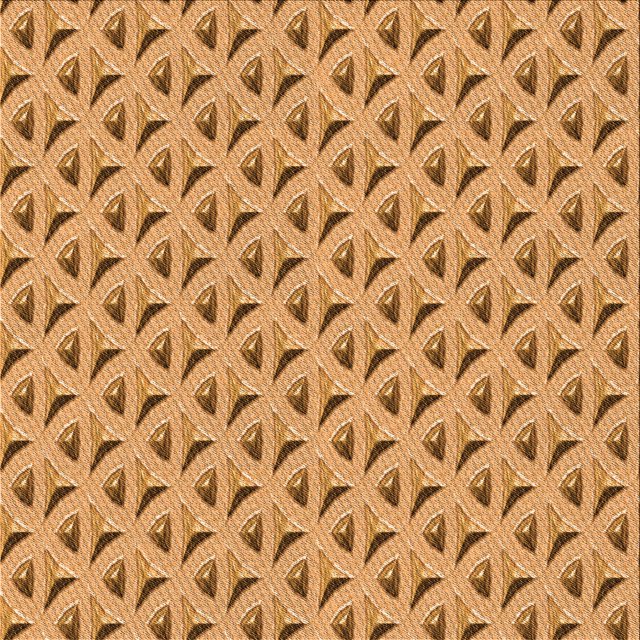 Ahgly Tapis de Zone Carré Orange Transitionnel Lavable en Machine, 4 Pieds Carré