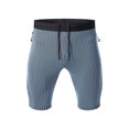 thumbnail image 4 of Diufon Men's Athletic Shorts Cotton Linen Drawstring Waisted Outdoor Sport Shorts Spring Summer Shorts with Pockets, 4 of 6