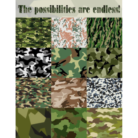 Peinture camouflage spécialisée Rust-Oleum en kaki mat, aérosol de 340g