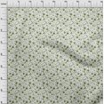 thumbnail image 4 of oneOone Tissu Polyester Spandex Vert Clair Matériel de Robe Florale Tissu Imprimé Tissu au Mètre 56 Pouces de Large, 4 of 5