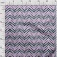 thumbnail image 3 of oneOone Georgette Viscose Dusty Purple Fabric Chevron Sewing Craft Projects Fabric Prints By Yard 42 Inch Wide, 3 of 4