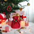thumbnail image 1 of ZZkhGO Christmas Velvet Bag, Bundle Pocket Candy Box Cloth Bag, Removable Holiday Gift Bag for Candy Storage, 1 of 4