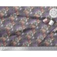 thumbnail image 2 of Soimoi Purple Velvet Fabric Insect & Texture Print Fabric by Yard 58 Inch Wide, 2 of 2