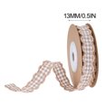 thumbnail image 3 of 3Pcs Classic Plaid Ribbon Hair Clip, Uscallm Plaid Ribbon For Hair Bows DIY Wired Ribbon For Crafts And Decorations Classic Plaid Ribbon For Headbands And Wreaths Wavy Edge Ribbon For Gift Wrapping, 3 of 5