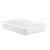 thumbnail image 1 of Boîte de Rangement Réfrigérateur 2 Compartiments en Plastique pour Conservation des Aliments Empilable Légumes Fruits Poisson Crevettes Viande Congélation pour Maison Restaurant, 1 of 1