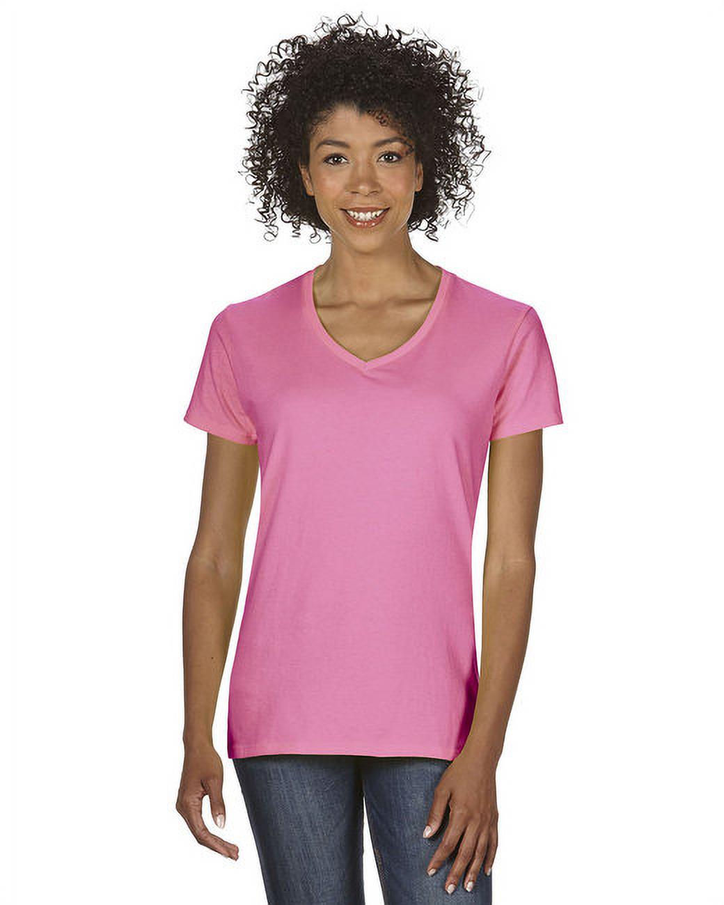 Gildan G500VL Ladies Heavy Cotton V-Neck T-Shirt