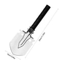thumbnail image 3 of RXIRUCGD Engineer Shovel Camping Shovel Garden Shovel Sand Shovel Backpack Ultralight Shovel Small Multi Purpose Shovel Suitable For Digging Gardening And Outdoor Survi, 3 of 6
