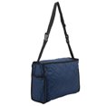 thumbnail image 3 of Walker Side Storage Bag, Quilted Cotton Wheelchair Hanging Storage Bag Waterproof  For Scooter Navy Blue, 3 of 8