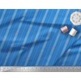 thumbnail image 2 of Soimoi Poly Georgette Fabric Artistic Floral & Stripe Printed Fabric 1 Yard 42 Inch Wide, 2 of 3