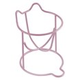 thumbnail image 1 of Cat Pattern Gourde Oeuf Poudre Sécheuse Modèle Porte-Souffle Maquillage Éponge Rack de Stockage Sécheuse Étagère, 1 of 6