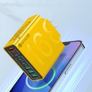 Usb Charging Hub,8 Port Fast Charging USB Hub 4 USB C 4 USB A, Multi Port Charging Station for Devices