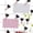 Noir774, variante sur cpengpj Pinces Photo en Bois en Forme de Cœur pour la Déco de la Saint-Valentin, 4 Couleurs Rose Violet Noir Rouge