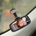 thumbnail image 4 of Siruishop Generic Forward Facing Car Mirror Clip on Car Mirror Sturdy Newborn Essentials for Viewing Rear Passengers Wide Angle, 4 of 7