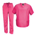 thumbnail image 2 of M&M SCRUBS Men's Scrub Set Medical Scrub Top and Pants, 2 of 3