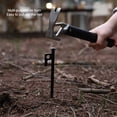 thumbnail image 4 of Wweixi Tente Marteau Clou Extracteur de Camping Outils de Fabrication Fine Poignée Main Équipement de Randonnée Multifonctions Peg Pullers Gris, 4 of 6