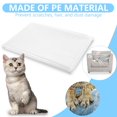 thumbnail image 4 of KEINXS Plastic Sofa Cover  Waterproof Washable Slipcover for Storage and Moving  Clear, 4 of 10