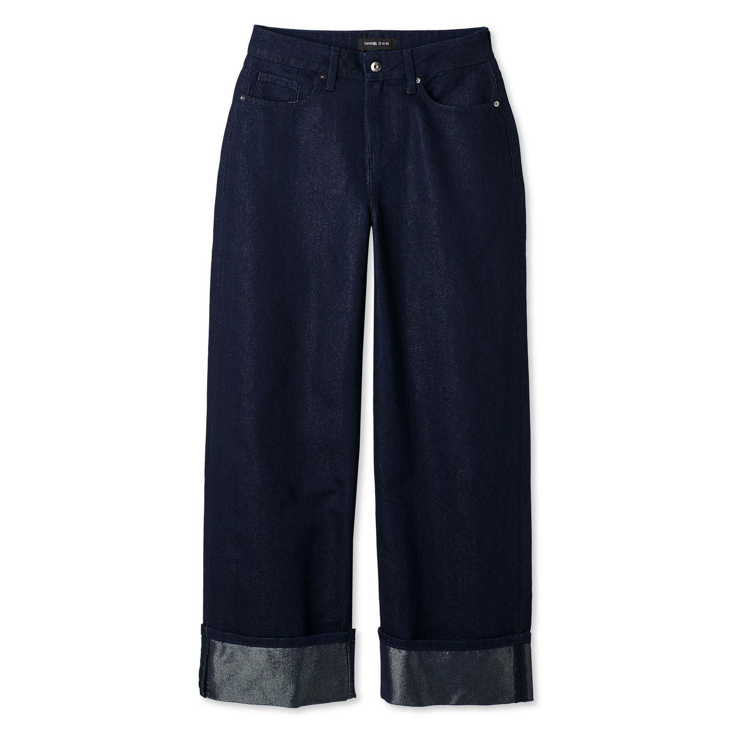 George Women's Cuffed Wide Leg Jean