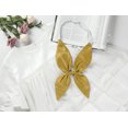 thumbnail image 5 of INSPIRE CHIC Robe de Marin pour Femme Pré-Nouée avec Nœud Papillon Nœud Papillon Déco Jaune Doré Taille Unique, 5 of 5