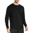 thumbnail image 1 of WEAIXIMIUNG Noël Homme Automne Hiver Décontracté Brossé Col Rond Manches Longues Chemise de Base Haut Blouse, 1 of 3
