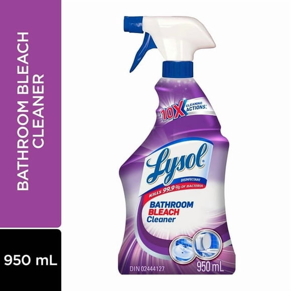 Lysol Bathroom Cleaning- Bathroom Cleaner Spray,Multi-surface cleaner trigger, Bathroom Bleach, Mold and Mildew Killer