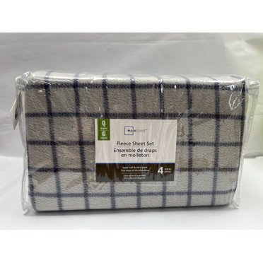Fleece sheet set