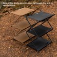 thumbnail image 2 of Outdoor Camping Cups Bowls Detachable Storage Rack Hung Shelf With, 2 of 8