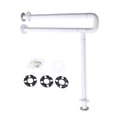thumbnail image 2 of Toilet Rail, Toilet Grab Bar Sturdy Structure Multipurpose Foldable Prevent Slip White  for Disabled for Bathroom, 2 of 7