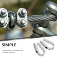 thumbnail image 2 of Shisuyan Stainless Steel Thimble Silver 2Pcs Heavy Duty Load Capacity, 2 of 8