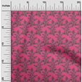 thumbnail image 1 of oneOone Cotton Flex Fabric Leaves & Floral Block Fabric Prints By Yard 40 Inch Wide, 1 of 4