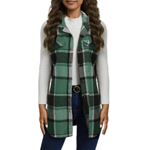 Outfmvch Veste matelassée pour femmes,Manteaux d'hiver pour femmes Parka,Minteaux de table Femmes,Boutons de femmes Chemises à manches longues Top Weskit,Bomber Vestes Femmes,Vestes enrobées Femmes Vert 2XL