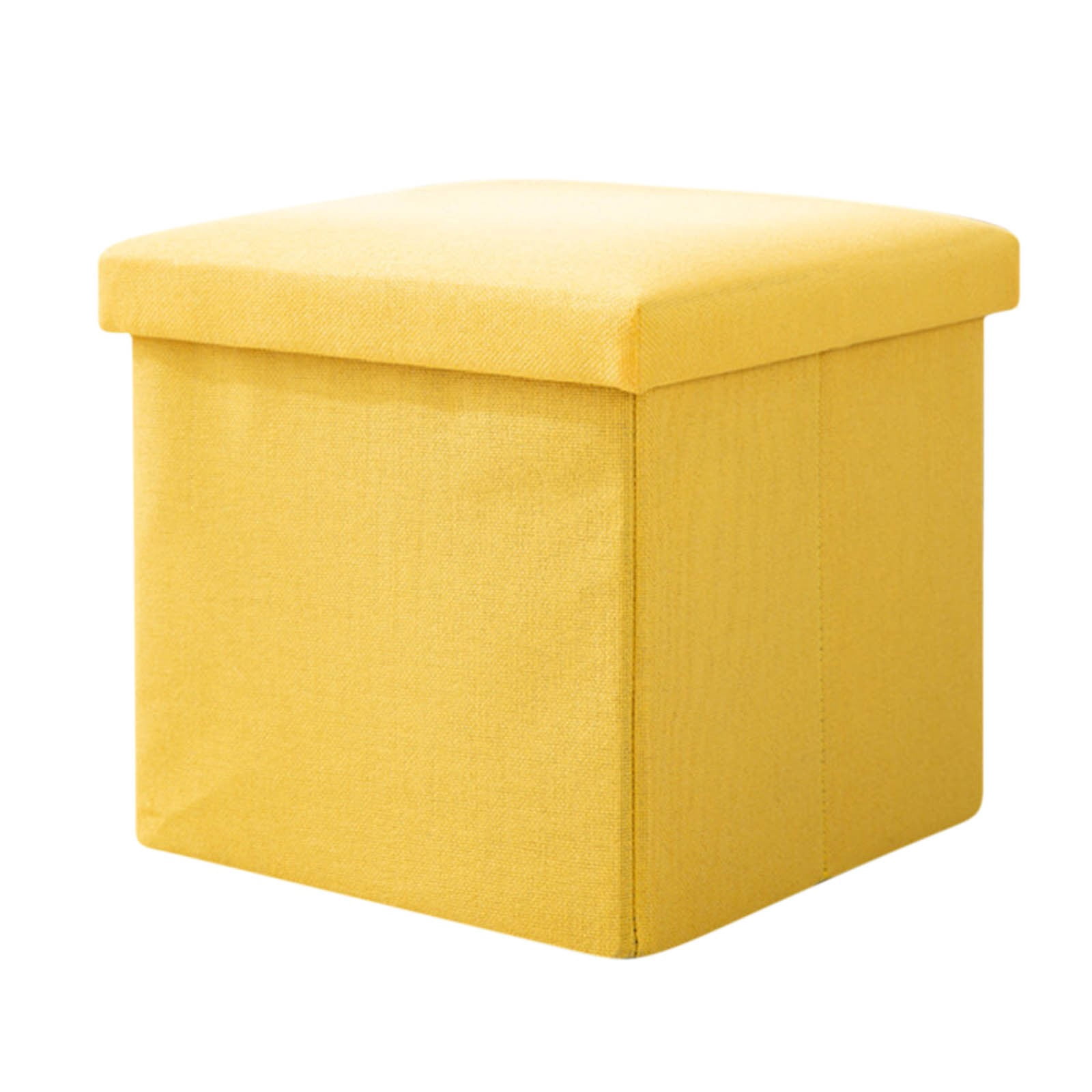 XZNGL Multifunctional Storage Stool Can Sit, Storage Stool, Home Solid Color Combination Fabric Folding Storage Box, Shoe Changing Stool