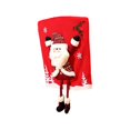 thumbnail image 1 of Outoloxit Christmas Chair Cover, Cloth Holiday Seat Cover for Dining Room Party Home Decor, Easy to Install, 1 of 8
