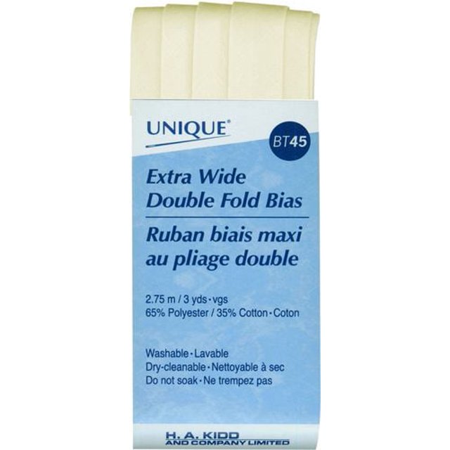 Unique Extra Wide Double Fold Bias Tape