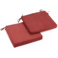 thumbnail image 1 of Coussin de Chaise en Polyester Filé de 20 Po sur 19 Po (Ensemble de Deux), 1 of 1