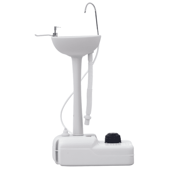 kleankin Portable Camping Sink Hand Wash Station with 17L Water Tank
