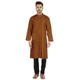 thumbnail image 1 of Atasi Indian Designer Kurta For Mens Party Wear Traditional Dress Solid Ethnic Long Shirt, 1 of 7