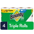 thumbnail image 1 of Bounty Paper Towels Select-A-Size White, 4 Triple Rolls, 123 Sheets Per Roll, 1 of 25