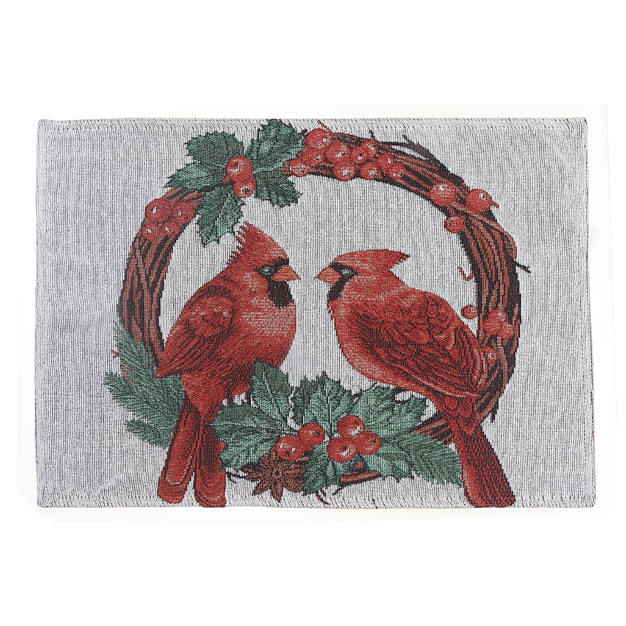 Set De Table En Tapisserie (Double Cardinal) (13 X 18) - Lot De 12