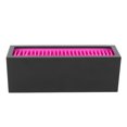 thumbnail image 2 of Makeup Case, Durable Silicone Large Capacity Sturdy Cosmetic Organizer  For School For Home Black+Rose Red, 2 of 8