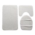 thumbnail image 4 of Coofit 3PCS Ensemble de Tapis de Bain Modèle de Tournesol de Mode Antidérapant Couverture de Couvercle de Toilette, 4 of 4