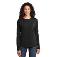 thumbnail image 1 of Port & Company Women's Long Sleeve Core Cotton T-Shirt LPC54LS, 1 of 1