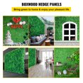 thumbnail image 2 of VEVOR Artificial Boxwood Panel Boxwood Hedge Wall Panel 20PC 20x20" Garden Decor, 2 of 9