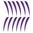 thumbnail image 4 of ZheElen 12pcs 3inch Archery Turkey Feathers Fletchings Vanes Purple 3 Inch 1Set, 4 of 6