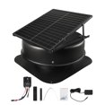 thumbnail image 1 of VEVOR Ventilateur d'Extraction Solaire pour Toit et Grenier 50 W avec Thermostat Intelligent et Télécommande, 1 of 9