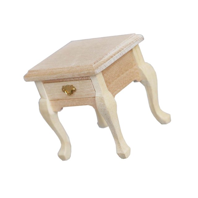 serony Table de Chevet de Chambre en Bois Simulée 1/12 pour Filles, Cadeaux