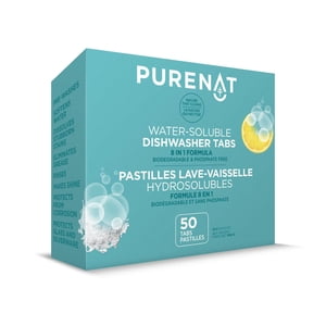 Water-Soluble Dishwasher Tabs