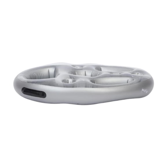 Lipstore Inflatable Floating Drinks Holder Swimming Pool Hot Tub BBQ Pool Drink Float without Foot pump