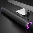 thumbnail image 2 of Household Dual Speaker Sound Bar Music Player Soundbar for Computer Tablet, 2 of 6